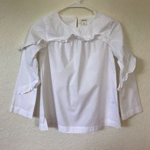 J Crew Crewcuts Kids Long Sleeve Blouse